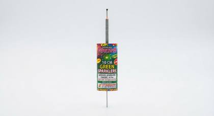 10 Cm Green Sparklers